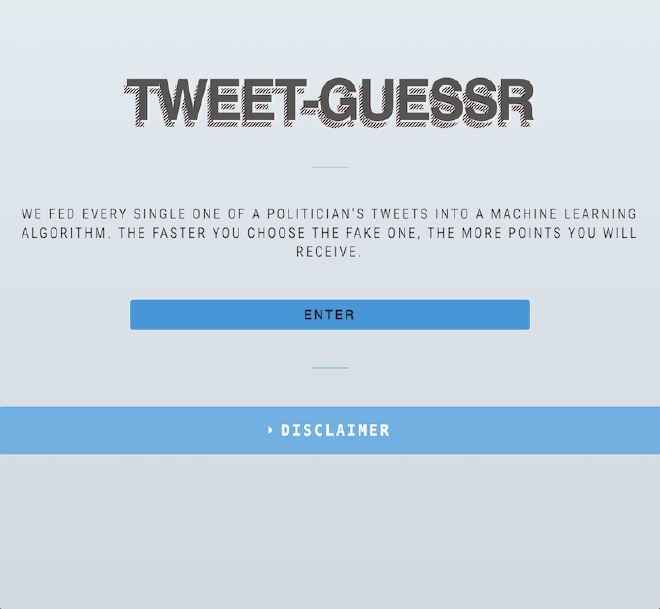 Tweet Guessr