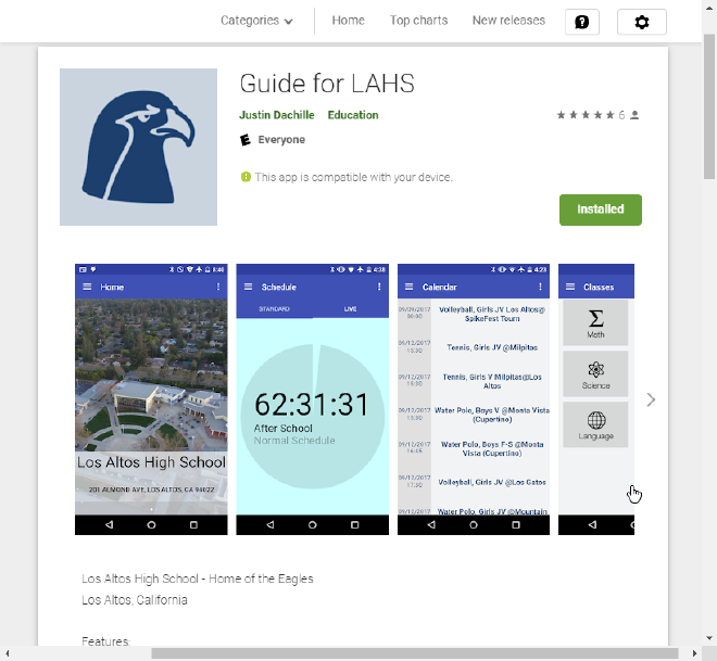 Guide for LAHS